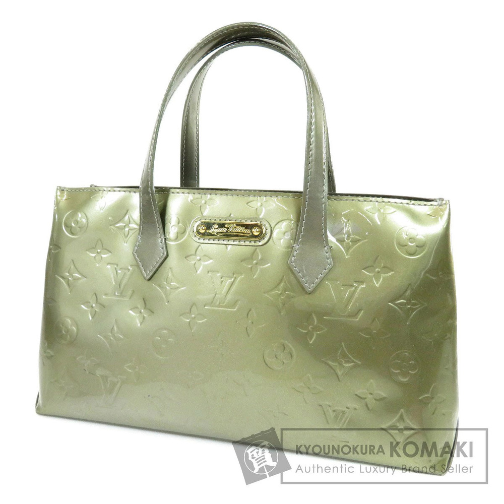 Louis Vuitton Wilshire Handbag Vernis Leather